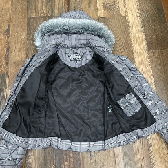 NEW Guess DOWN coat jacket Wm S - Picture 4 of 11